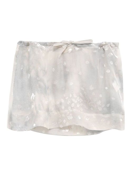 Paloma Wool silk-blend mini skirt - Grey