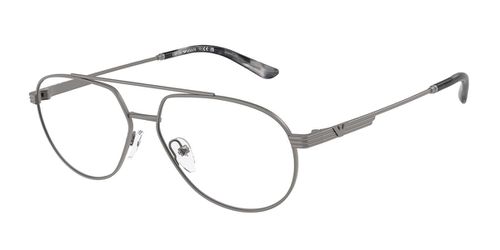 Emporio Armani EA1165 3003 Men's Eyeglasses Gunmetal Size 56 - Blue Light Block Available
