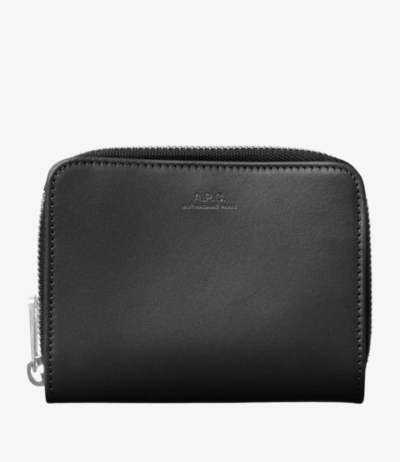 아페쎄 남성 Emmanuel compact wallet Black PXAWV-H63087_OS_LZZ