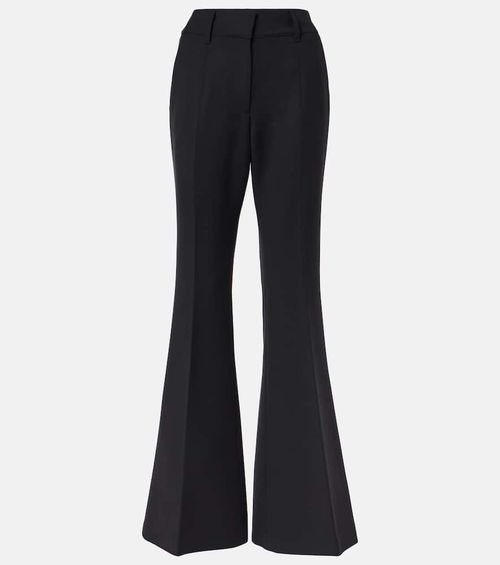 Rhein wool flared pants