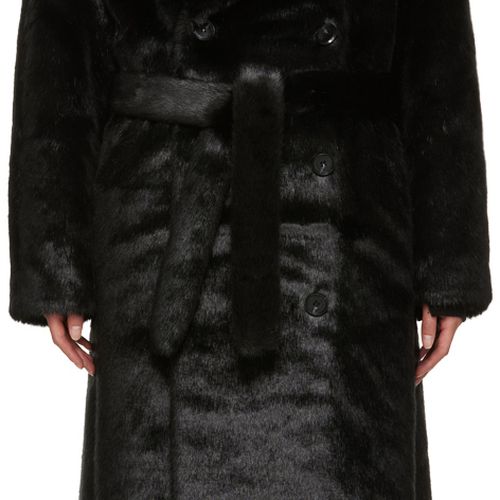 The Frankie Shop Joni Faux Fur Coat