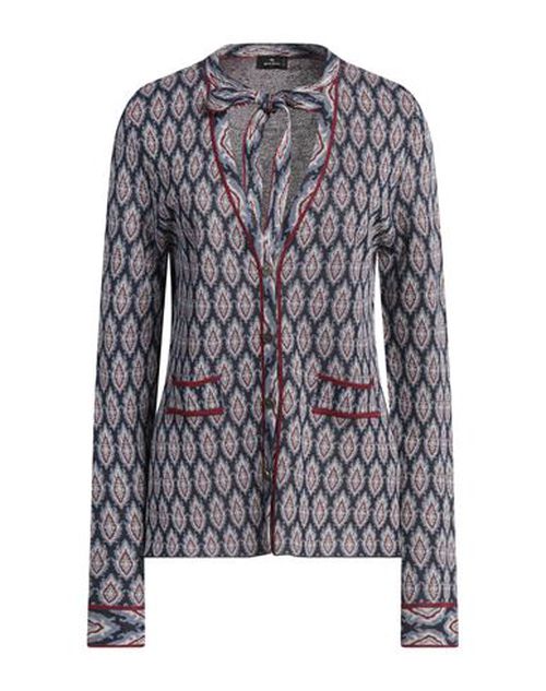 Woman Cardigan Navy Size 10 Viscose, Polyester