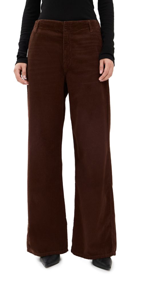 Corduroy Trousers Dark Chocolate