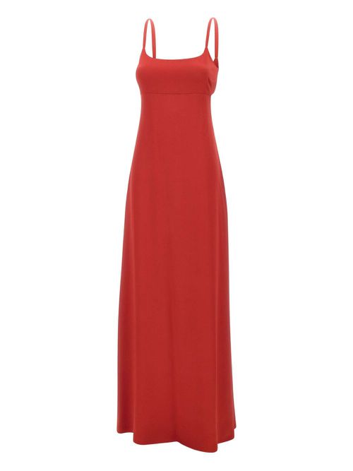 Dede bow-embellished cut-out dress - Red