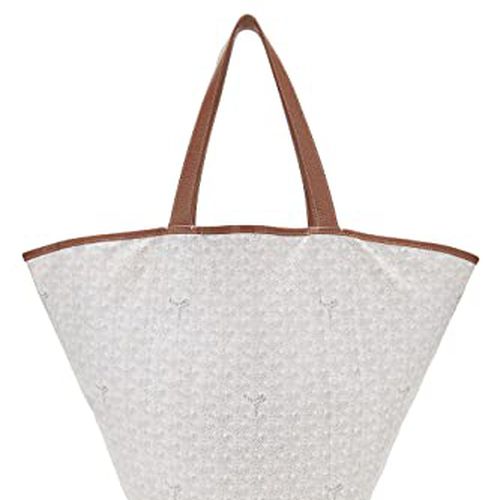 Goyard Saint Louis Tote Goyardine GM White