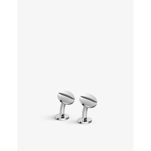 Mens Sterling Silver Santos de Palladium-plated Sterling-silver Cufflinks 