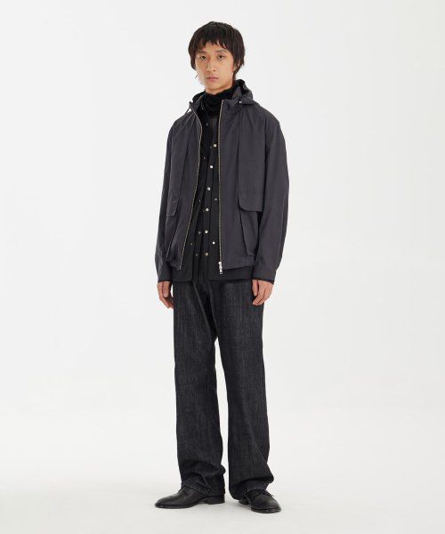 Hooded Jumper Charcoal Gray