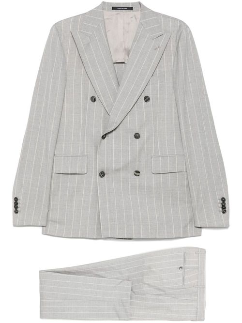 Pinstripe suit - Grey