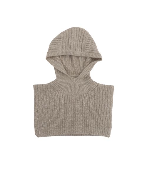 Cagoule Ribbed Knit Balaclava
