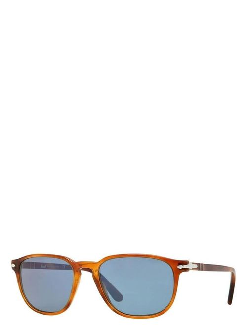 Men's Persol Po3019S 96/56 Sunglasses in Brown | Size 52