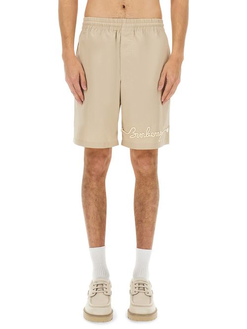Nautical style logo shorts