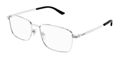 Gucci GG1882O 003 Men's Glasses Gunmetal Size 54 - Free Lenses - HSA/FSA Insurance - Blue Light Block Available