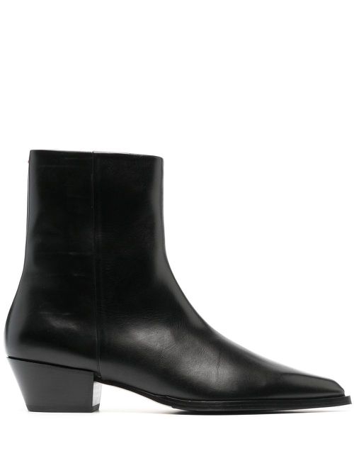 Ruby leather ankle boots - Black
