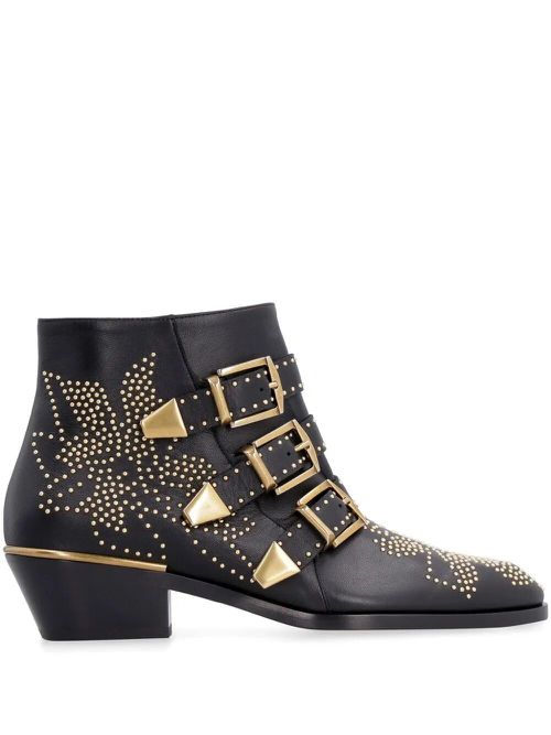 Susanna Nappa Leather Ankle Boot