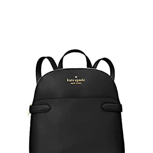 Kate Spade New York Staci Dome Leather Medium Backpack Black