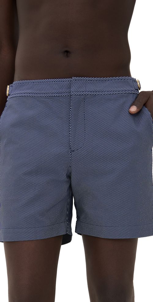 Bulldog X Jacquard Swim Shorts 6 Honeycomb