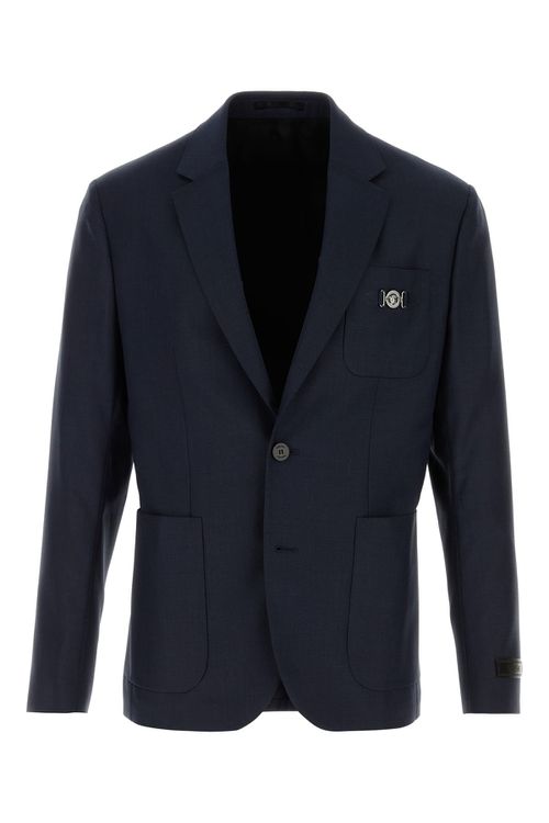 Dark blue wool blazer
