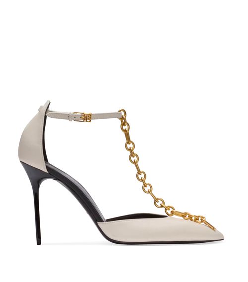 Leather Sync Heeled Mules 95