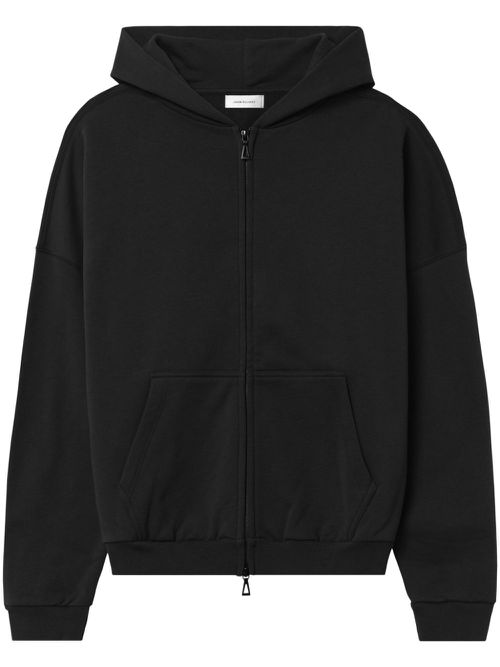 Zipped hoodie - Black