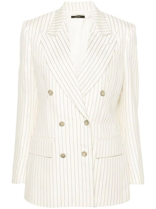 Striped Wallis Double Breasted Jacket