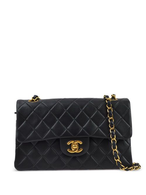 2000 Classic Double Flap small shoulder bag - Black