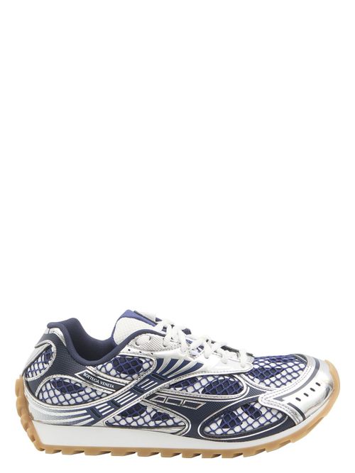 Bottega Veneta Men's Orbit Sneakers in Blue | Size 41 | 741357V2X40 Color 4152
