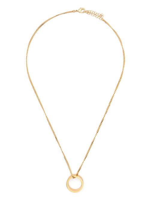 Numeric Minimal Signature necklace - Gold