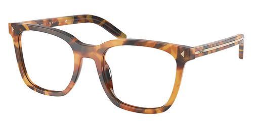 Prada PR B11V 29C1O1 Women’s Eyeglasses Tortoiseshell Size 50 (Frame Only) - Blue Light Block Available