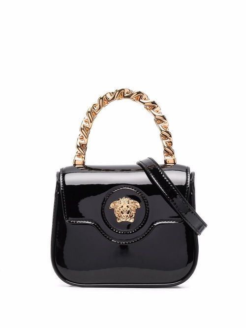La Medusa Mini Bag In Patent Leather