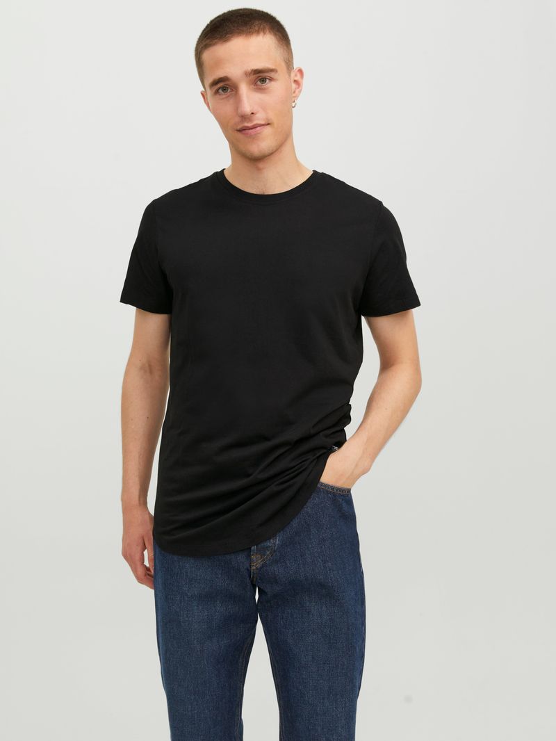 Jack & Jones 남성 Essentials - Long Line Fit Noa T-shirt