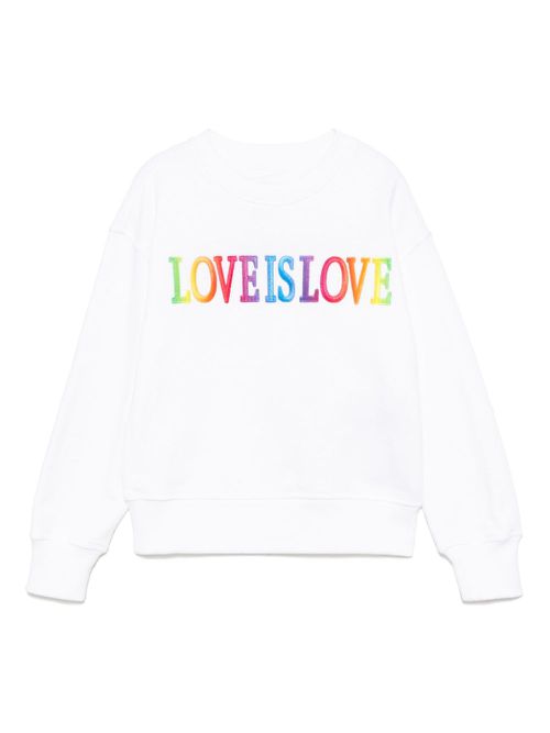 Embroidered logo t-shirt - White