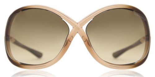 Tom Ford FT0009 WHITNEY 74F Women’s Sunglasses Brown Size 64