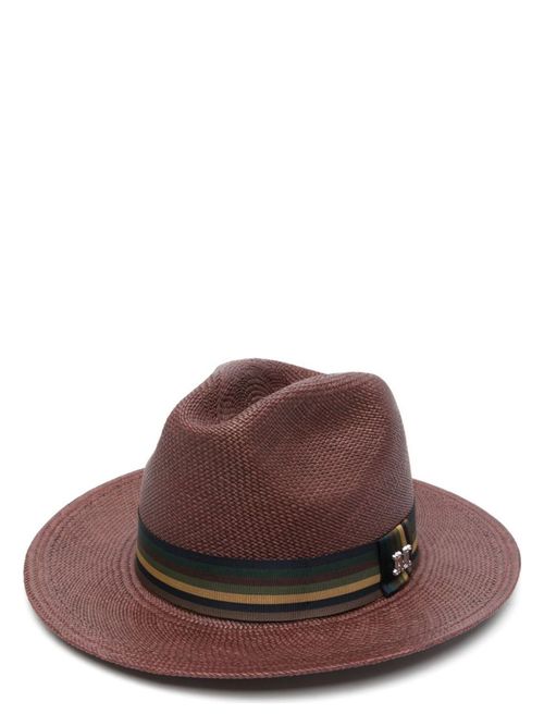 Max Mara Women's Straw Hat in Brown | Size 58 | 14571042600004
