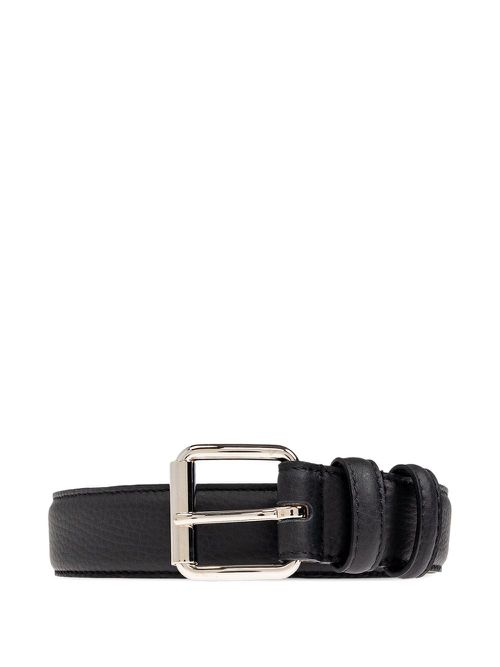 Leather belt - Black