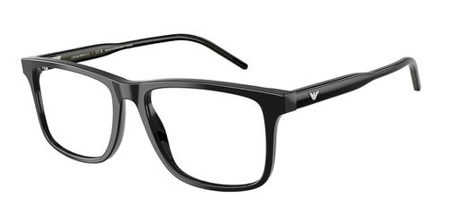 Emporio Armani EA3257 5017 Men's Eyeglasses Black Size 53 - Blue Light Block Available