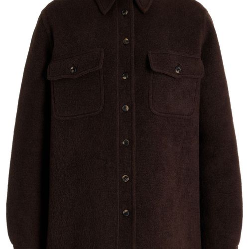 Gabriela Hearst John Austin cashmere flannel shirt - Realry: Your Fashion  Search Engine