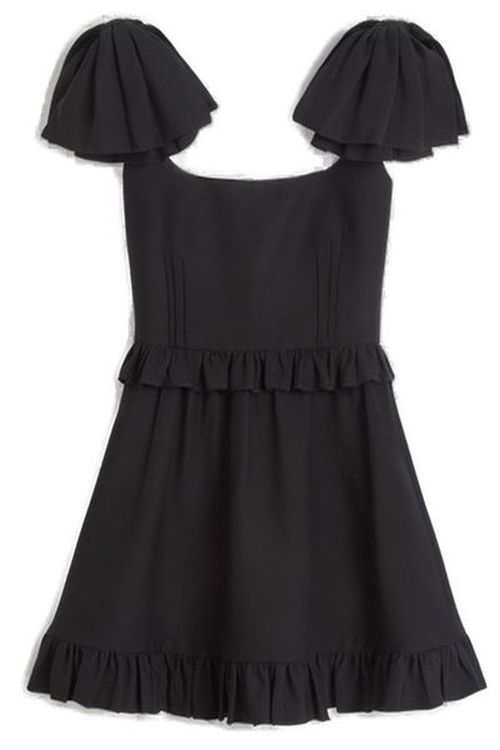 Valentino Bow Detail Mini Dress