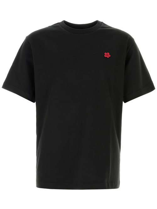 Kenzo Boke Flower Patch T-Shirt in Black - Black