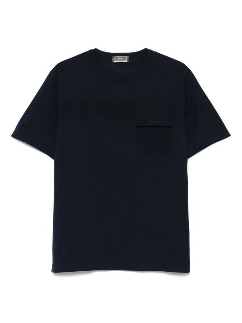 Cotton Jersey T-Shirt With Pocket