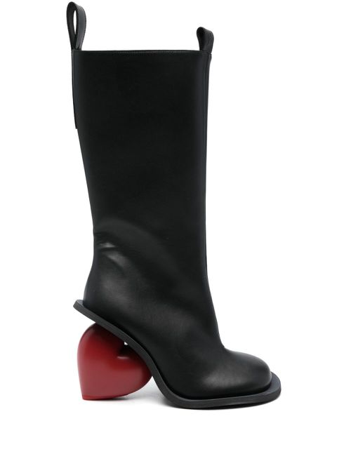 110mm Love boots - Black