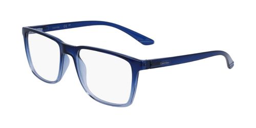 Calvin Klein CK19573N 415 Men's Eyeglasses Blue Size 54 - Blue Light Block Available