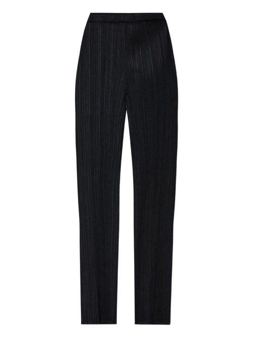 Pleated trousers - Black