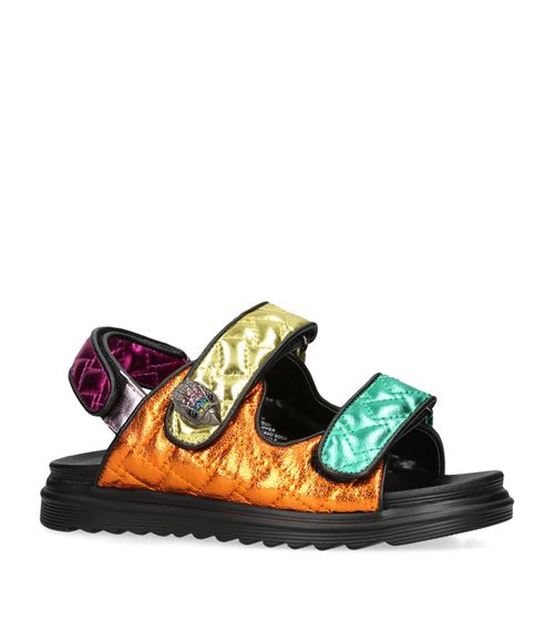Kurt Geiger London 여성 Leather Mini Orson Sandals 000000000007589102