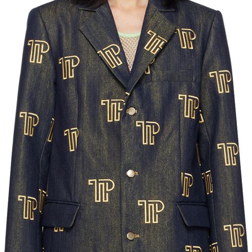 Theophilio SSENSE Exclusive Denim Blazer