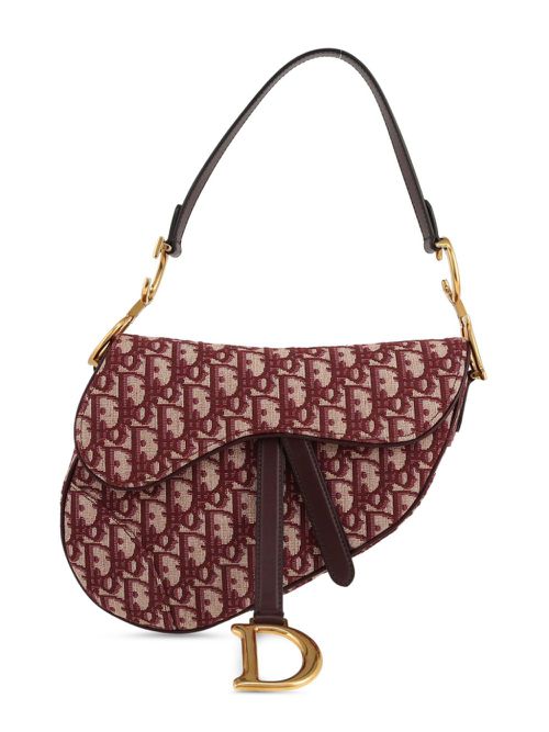 2020 Oblique Saddle shoulder bag - Red