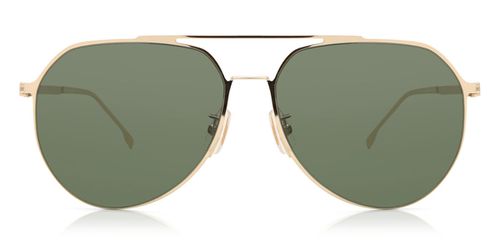 BOSS Boss 1404/F/SK Asian Fit J5G/QT Men's Sunglasses Gold Size 61