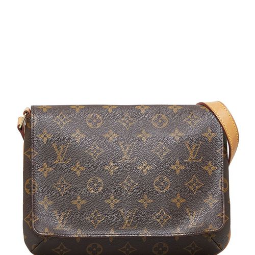 RvceShops Revival, Louis Vuitton 1999 pre-owned monogram Musette Tango  shoulder bag Marrone