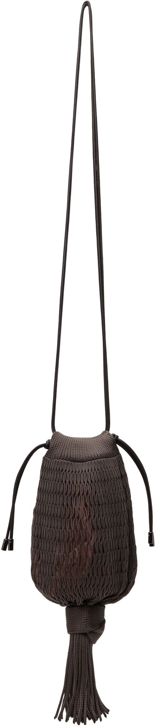LEMAIRE Brown FILT Edition Octopus Pouch