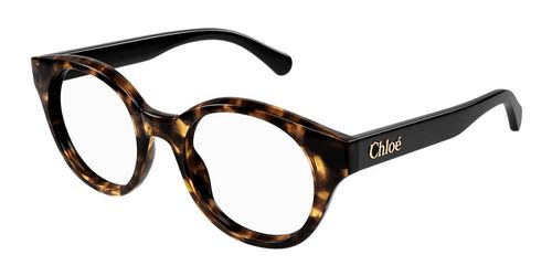 Chloé CH0271O 002 Women’s Eyeglasses Tortoiseshell Size 47 - Blue Light Block Available