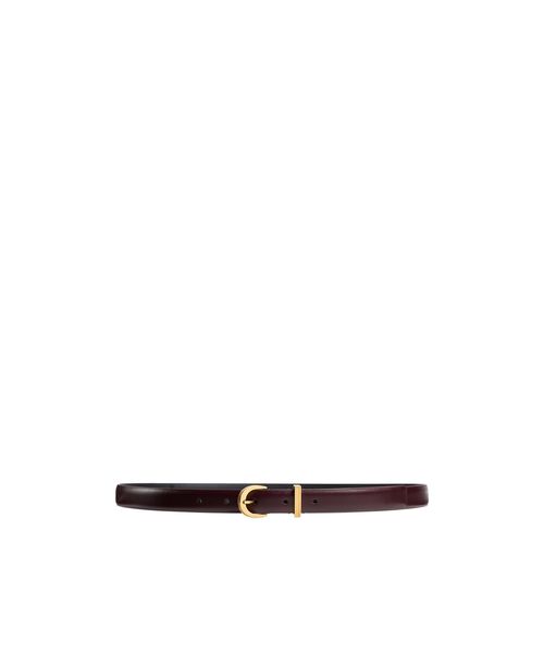 Buckle leather belt